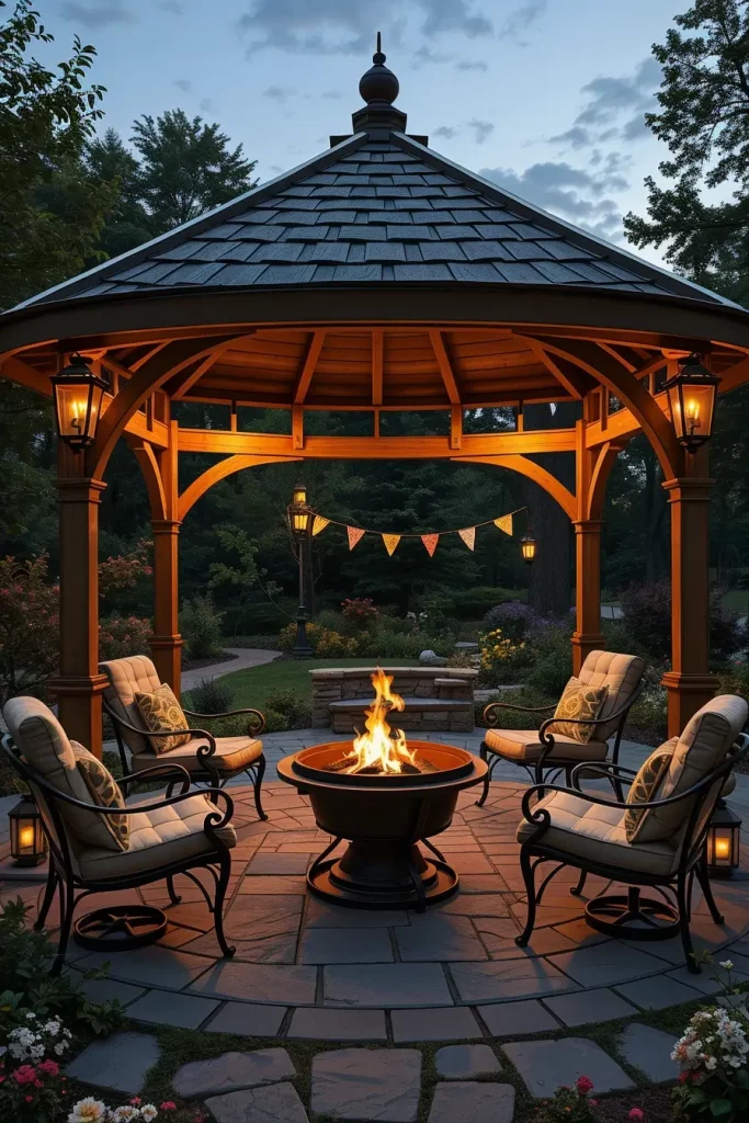 63 Cozy Gazebo Decor Ideas to Transform Your Outdoor Space into a Relaxing Retreat
