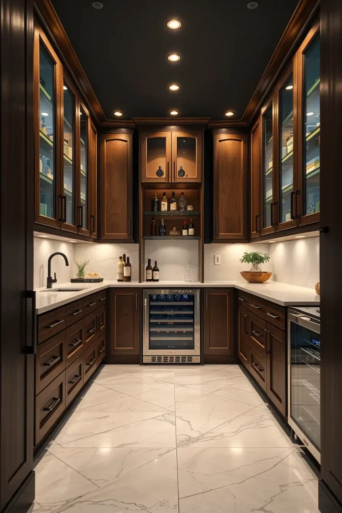 62 Pantry Ideas with Cabinets to Maximize Style and Storage