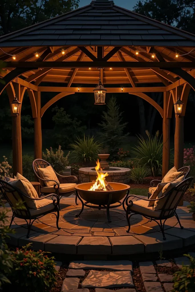 63 Cozy Gazebo Decor Ideas to Transform Your Outdoor Space into a Relaxing Retreat