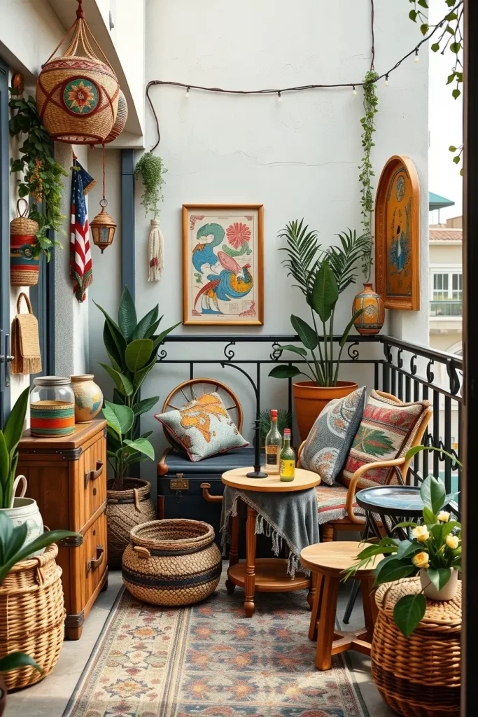 61 Bohemian Balcony Decor Ideas to Transform Your Outdoor Space into a Relaxing Oasis