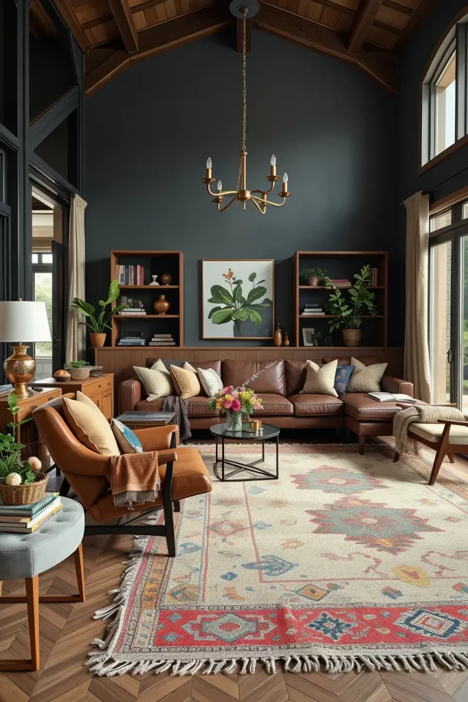 60 Modern Living Room Ideas with Vintage Accents for a Stylish Timeless Space