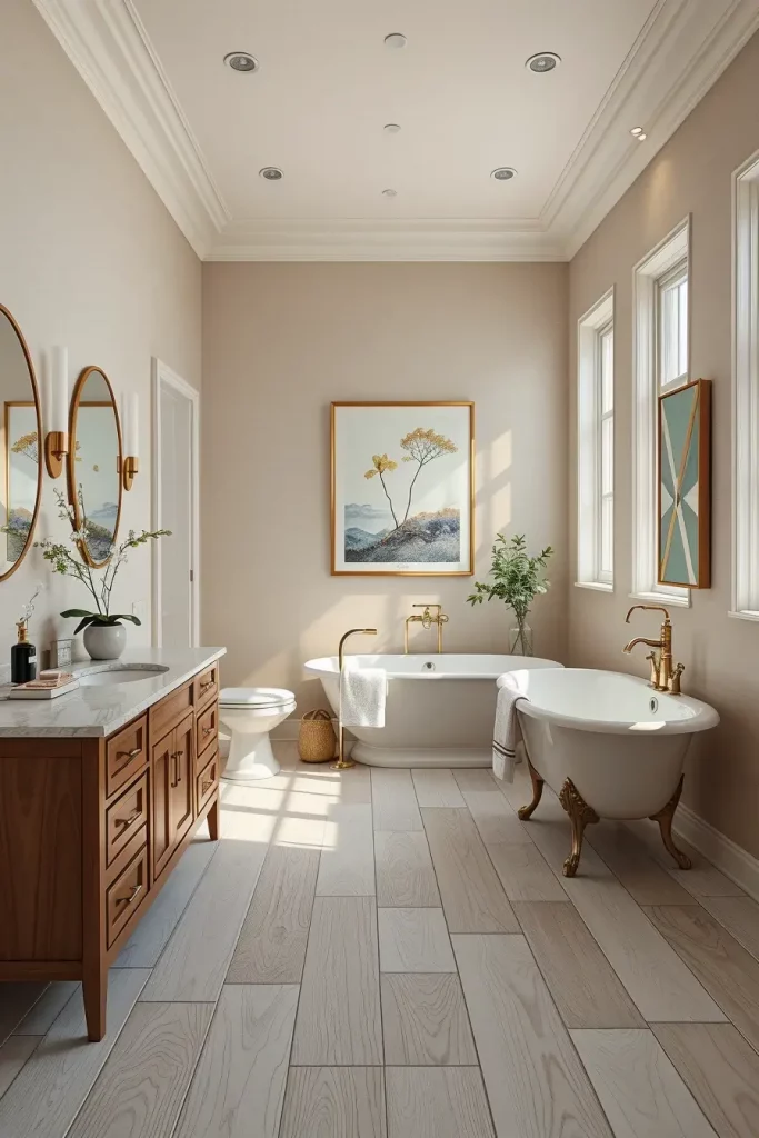 60 Wood Tile Bathroom Ideas for a Modern and Natural Look