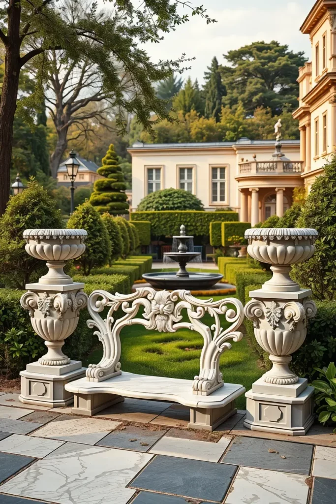 63 Elegant Garden Bench Ideas to Elevate Your Outdoor Space with Style
