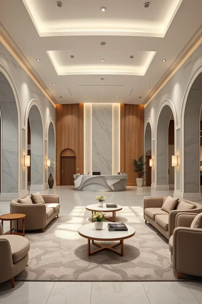68 Minimalist Lobby Concepts to Elevate Modern Interior Design