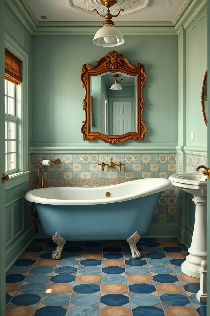 61 Sage and Blue Bathroom Ideas for a Calm and Stylish Space