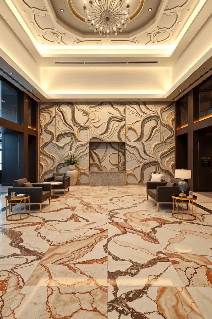 59 Sophisticated Lobby Designs That Define Modern Elegance