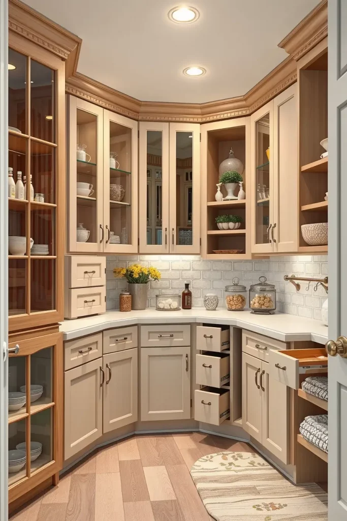 62 Pantry Ideas with Cabinets to Maximize Style and Storage