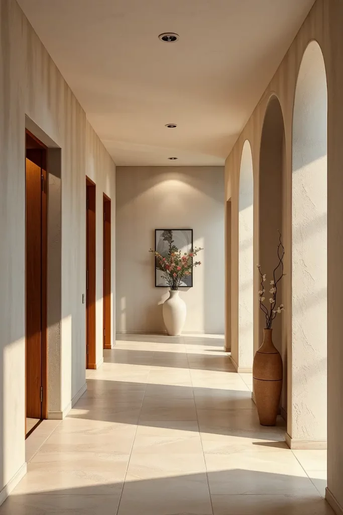59 Modern Hallway Designs That Transform Transitional Spaces into Stylish Statements