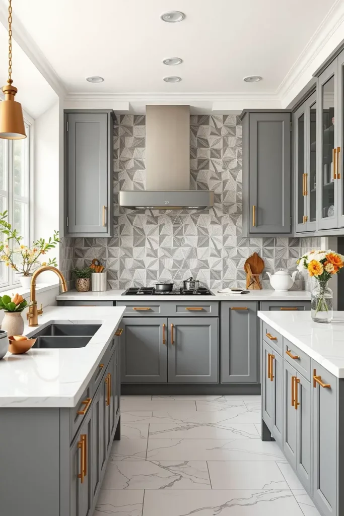 63 Gray Kitchen Cabinets Ideas to Inspire Your Next Kitchen Makeover