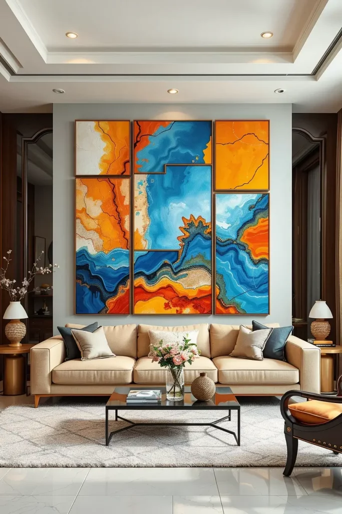 63 Above Sofa Wall Decor Ideas to Elevate Your Living Room Design