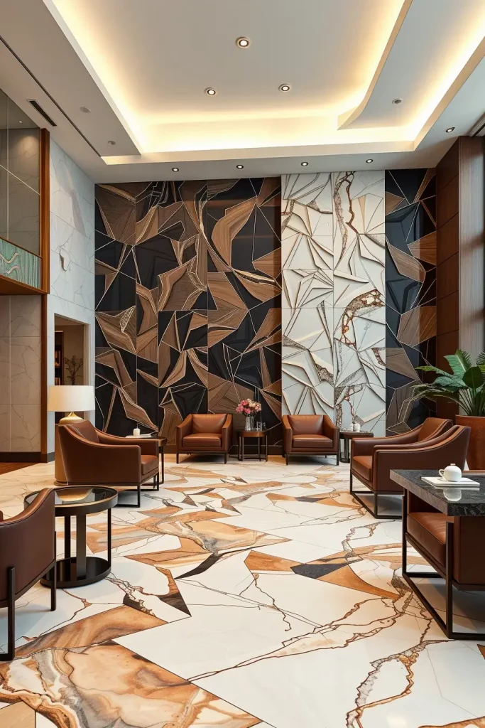 59 Sophisticated Lobby Designs That Define Modern Elegance