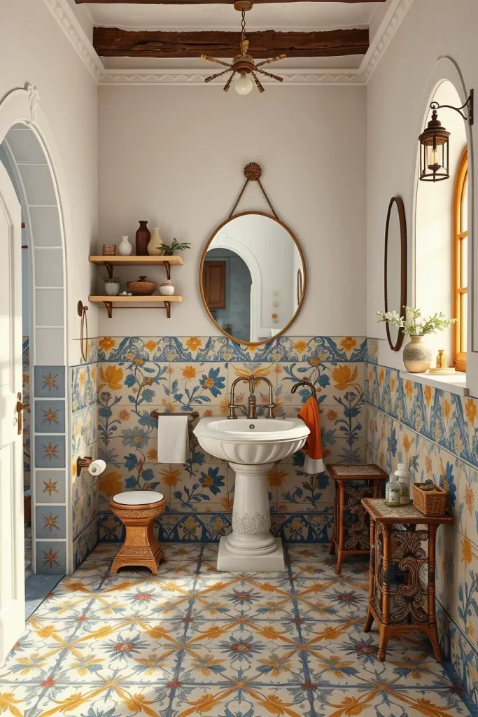 60 Mediterranean Bathroom Ideas to Create a Serene Coastal Oasis
