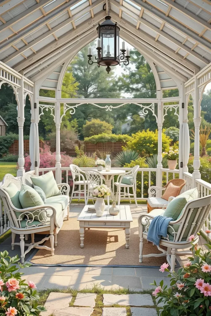 63 Cozy Gazebo Decor Ideas to Transform Your Outdoor Space into a Relaxing Retreat