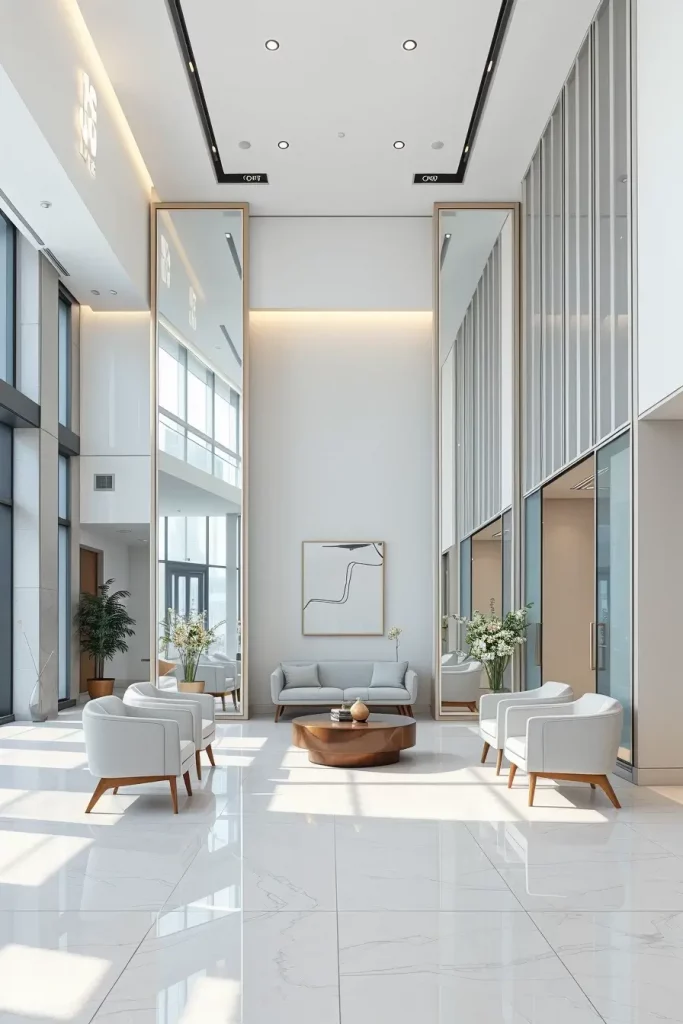 68 Minimalist Lobby Concepts to Elevate Modern Interior Design
