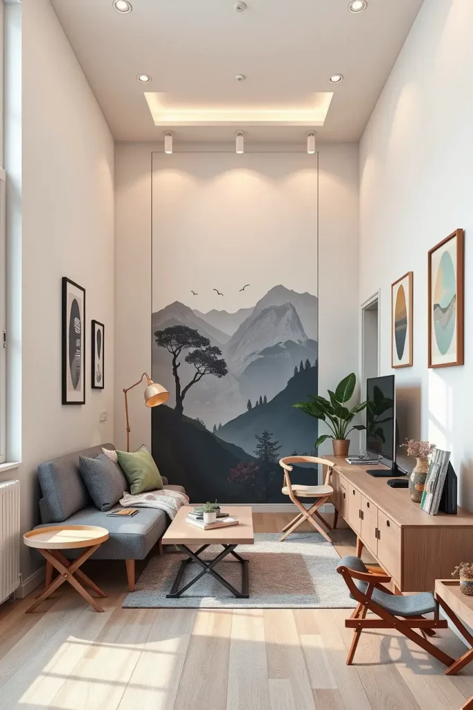 61 DIY Themed Murals on an Accent Wall: Creative Ideas to Personalize Your Space