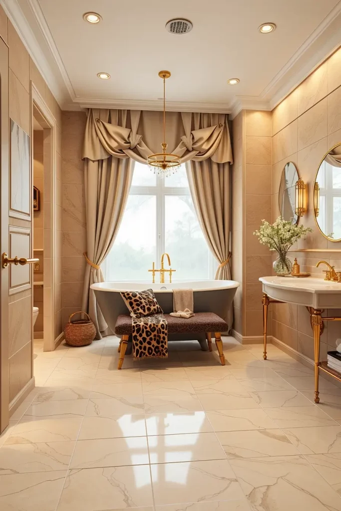 Animal Prints in the Bathroom: 59 Wildly Stylish Decor Ideas for a Bold Interior