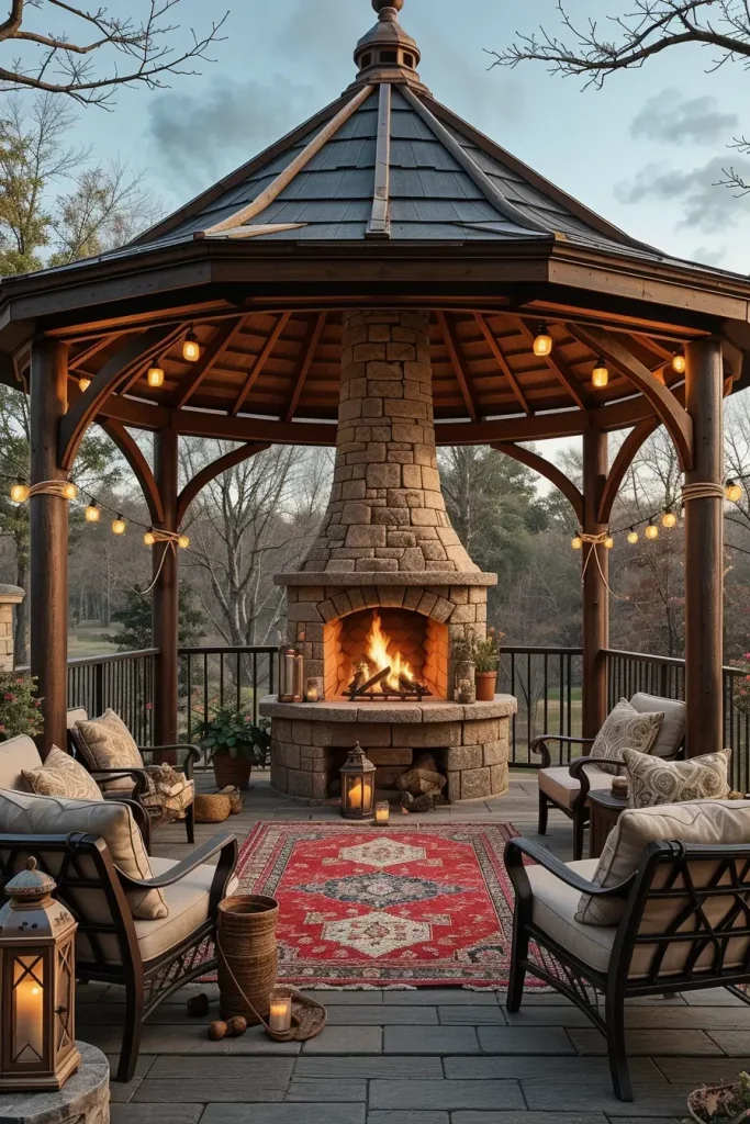 62 Cozy Outdoor Gazebo Ideas to Transform Your Backyard into a Relaxing Retreat