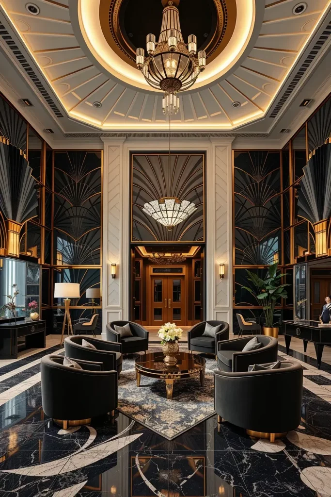 59 Sophisticated Lobby Designs That Define Modern Elegance