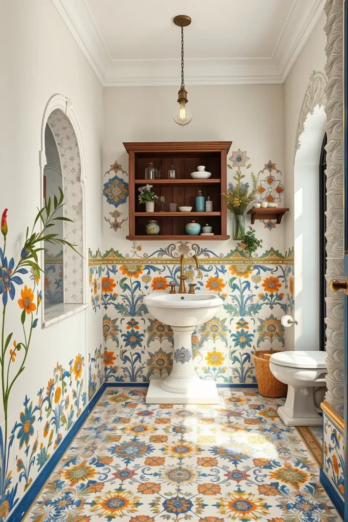 60 Mediterranean Bathroom Ideas to Create a Serene Coastal Oasis