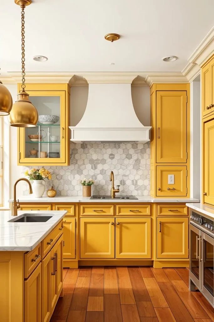 59 Yellow Kitchen Cabinets Ideas to Brighten and Modernize Your Space