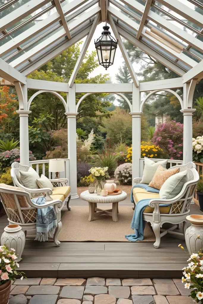 63 Cozy Gazebo Decor Ideas to Transform Your Outdoor Space into a Relaxing Retreat