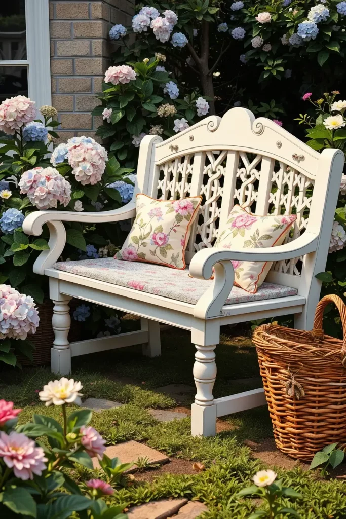 63 Elegant Garden Bench Ideas to Elevate Your Outdoor Space with Style