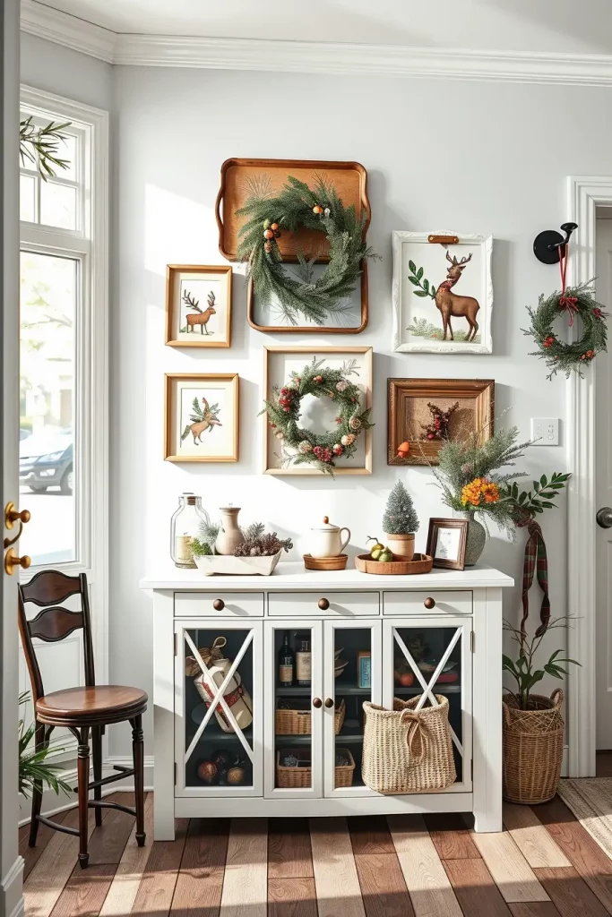 Hand-Painted Accents In The Entryway: 63 Creative Ideas For Personalized First Impressions