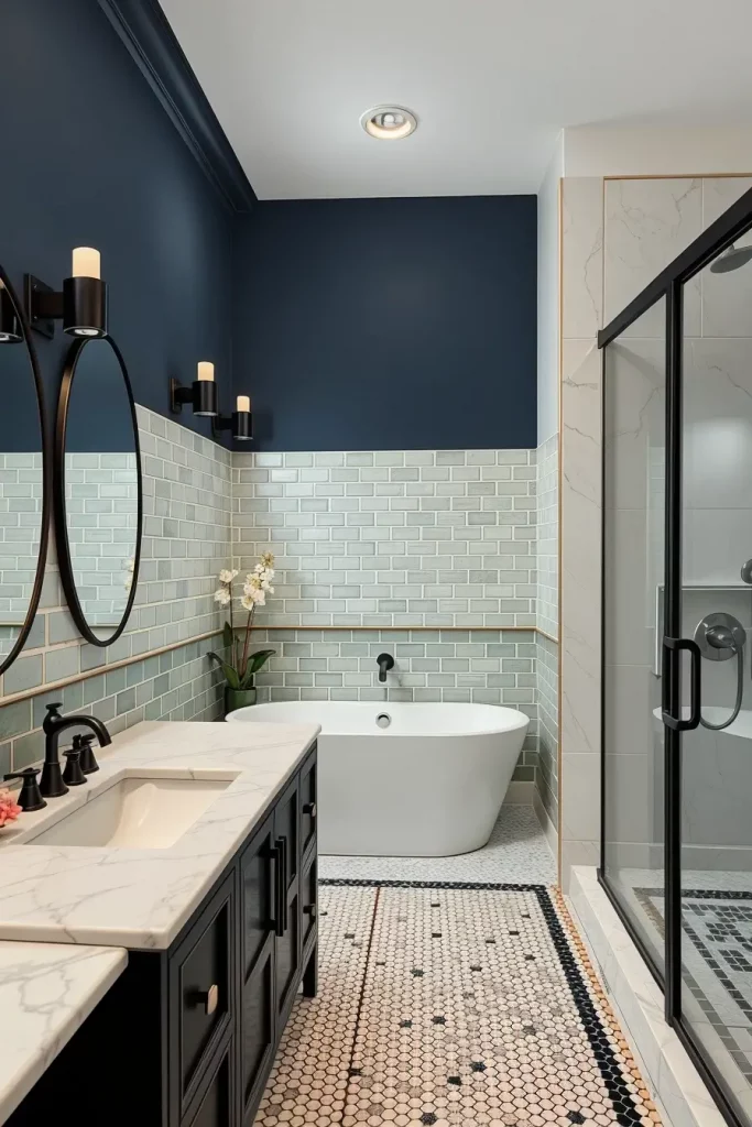 61 Sage and Blue Bathroom Ideas for a Calm and Stylish Space