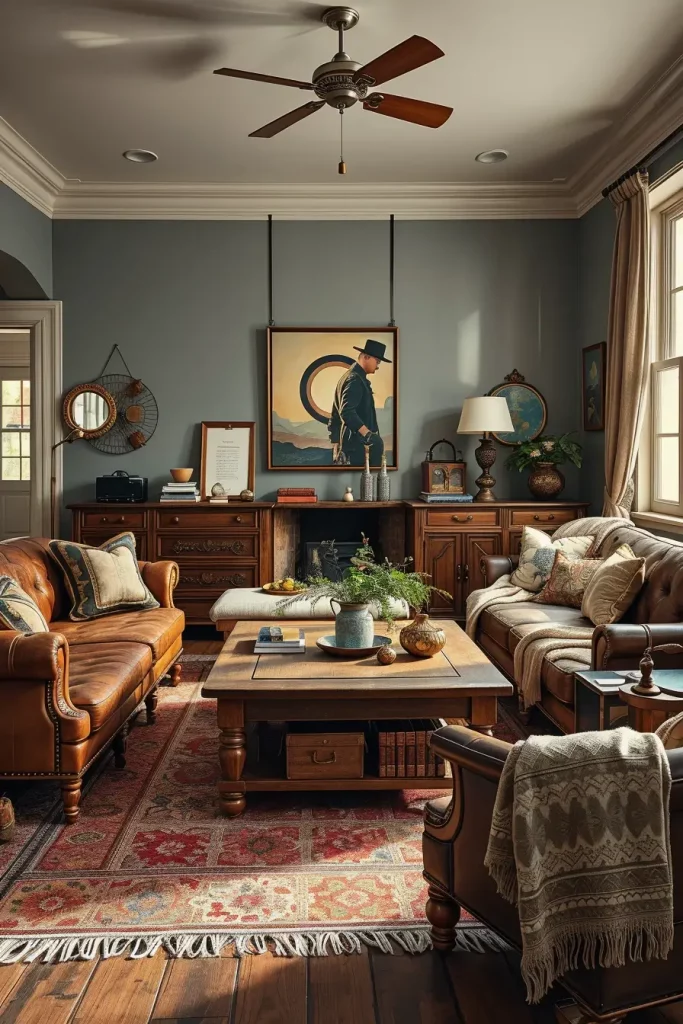 62 Living Room Ideas with Vintage Charm to Inspire Your Timeless Interior