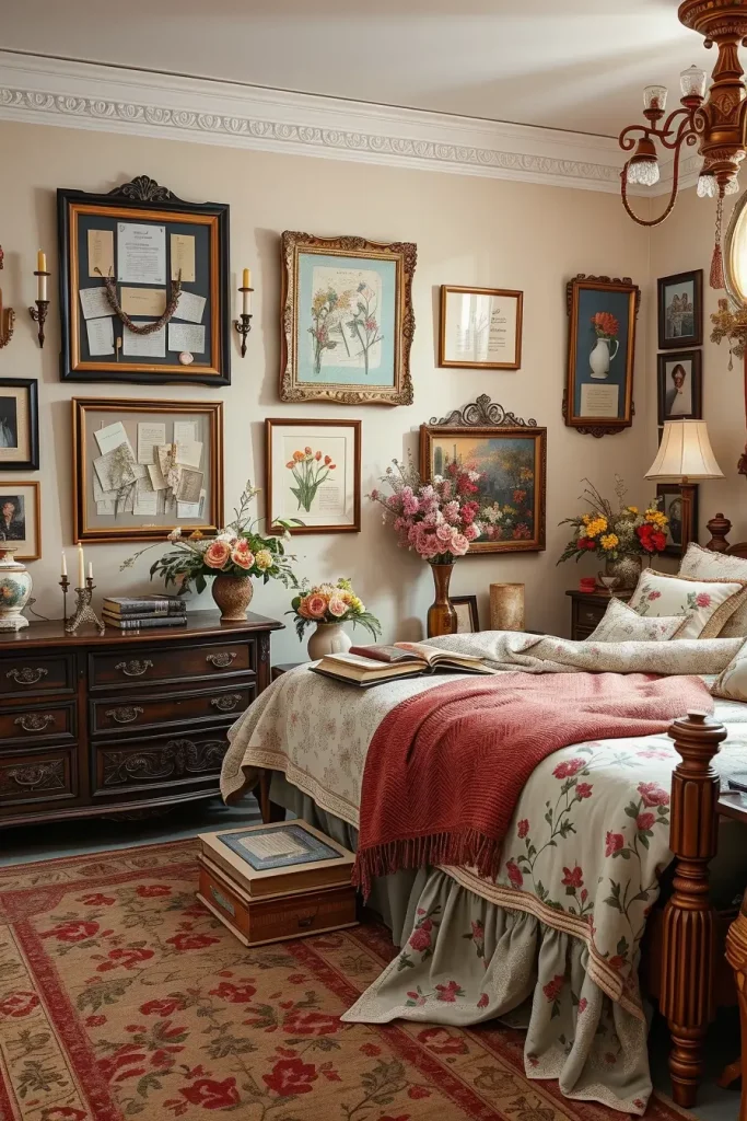 61 Grandmacore Bedroom Ideas to Create a Cozy Vintage-Inspired Retreat