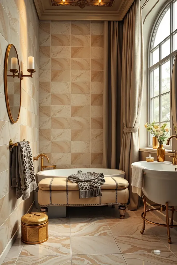 Animal Prints in the Bathroom: 59 Wildly Stylish Decor Ideas for a Bold Interior