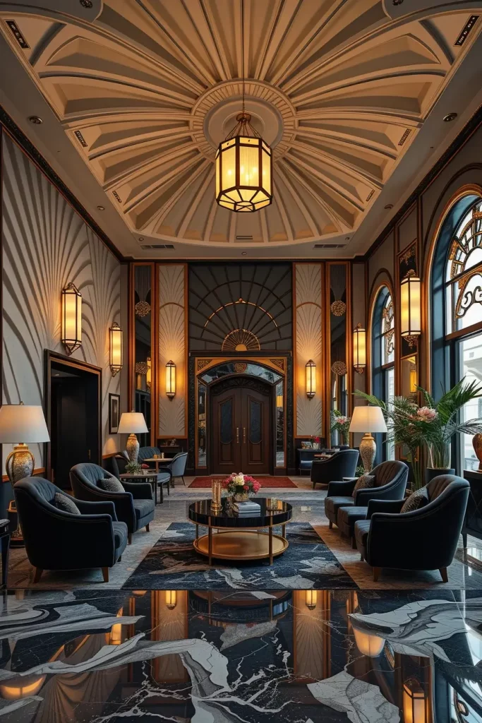 59 Sophisticated Lobby Designs That Define Modern Elegance