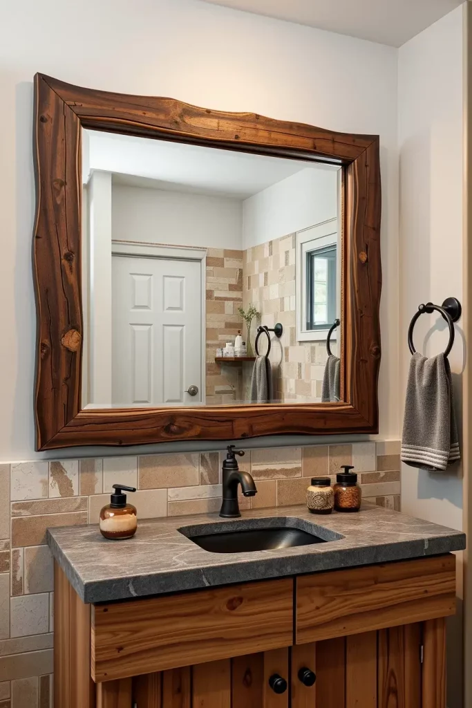 63 Modern Rustic Bathroom Ideas That Blend Comfort and Style
