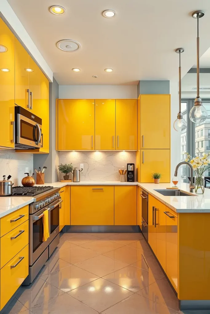 59 Yellow Kitchen Cabinets Ideas to Brighten and Modernize Your Space