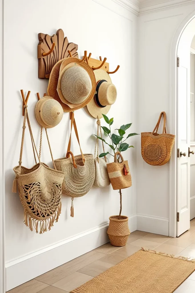 Summertime Hallway Decorations: 61 Bright And Breezy Ideas Refresh Your Entryway This Season
