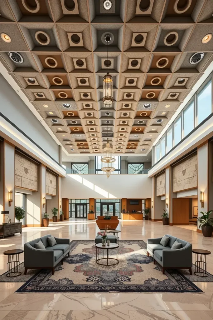 59 Sophisticated Lobby Designs That Define Modern Elegance