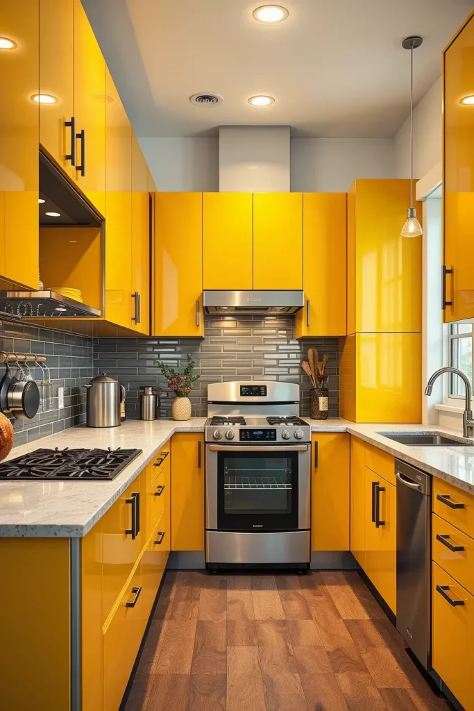 59 Yellow Kitchen Cabinets Ideas to Brighten and Modernize Your Space