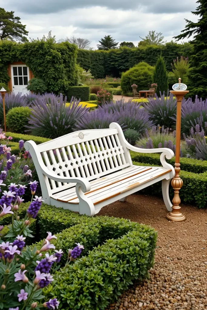 63 Elegant Garden Bench Ideas to Elevate Your Outdoor Space with Style