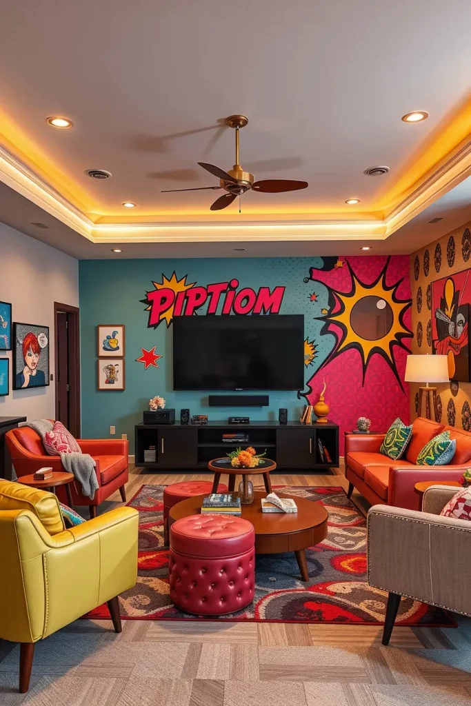61 DIY Themed Murals on an Accent Wall: Creative Ideas to Personalize Your Space