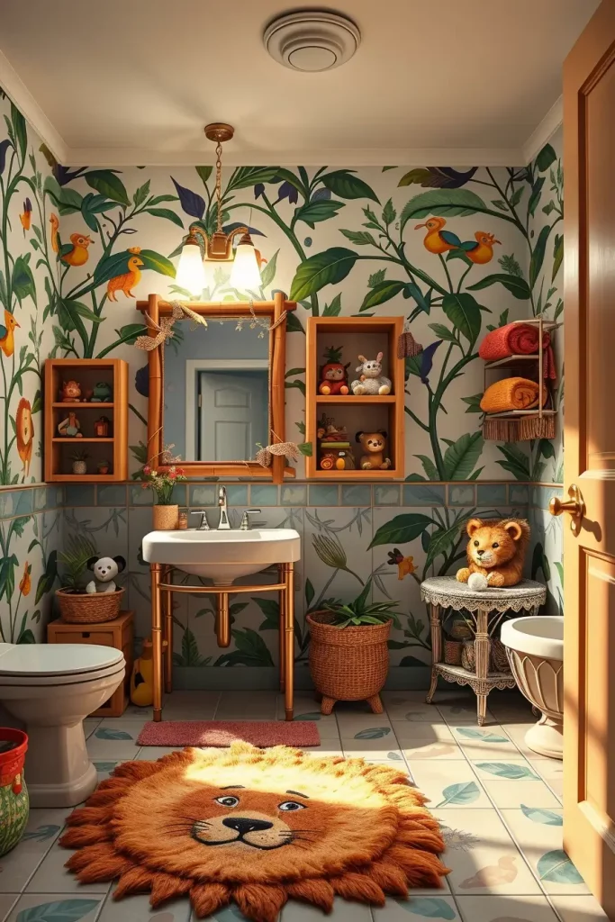 Animal Prints in the Bathroom: 59 Wildly Stylish Decor Ideas for a Bold Interior