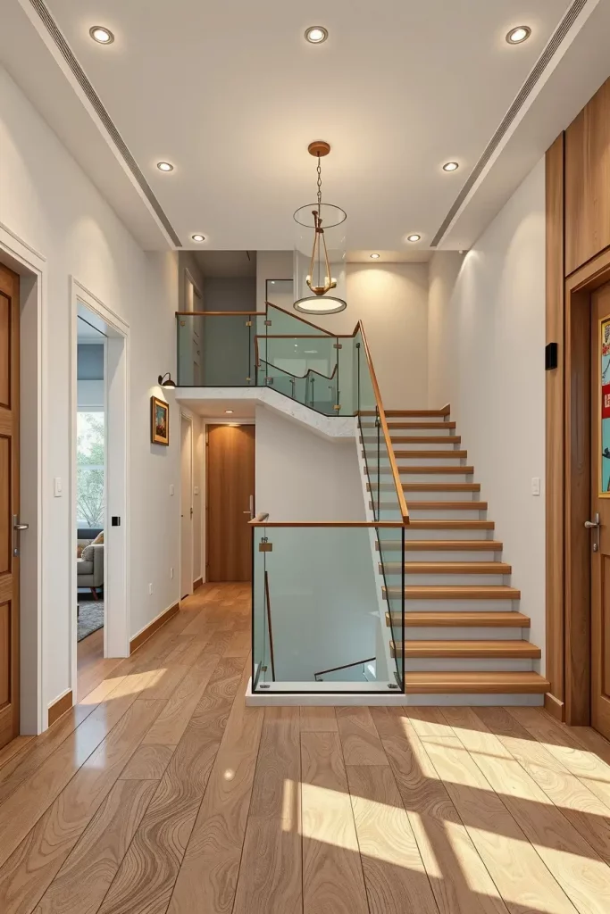 59 Modern Hallway Designs That Transform Transitional Spaces into Stylish Statements