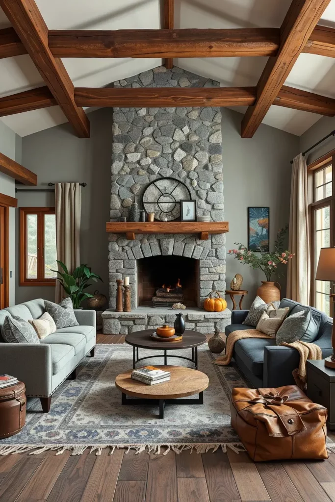 63 Modern Rustic Living Room Ideas for a Cozy Yet Contemporary Space