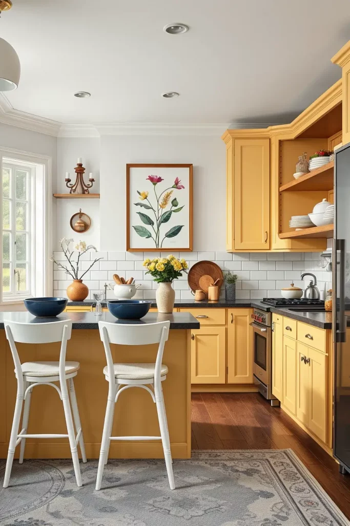 59 Yellow Kitchen Cabinets Ideas to Brighten and Modernize Your Space