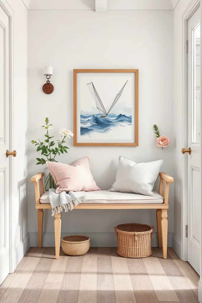 Summertime Hallway Decorations: 61 Bright And Breezy Ideas Refresh Your Entryway This Season
