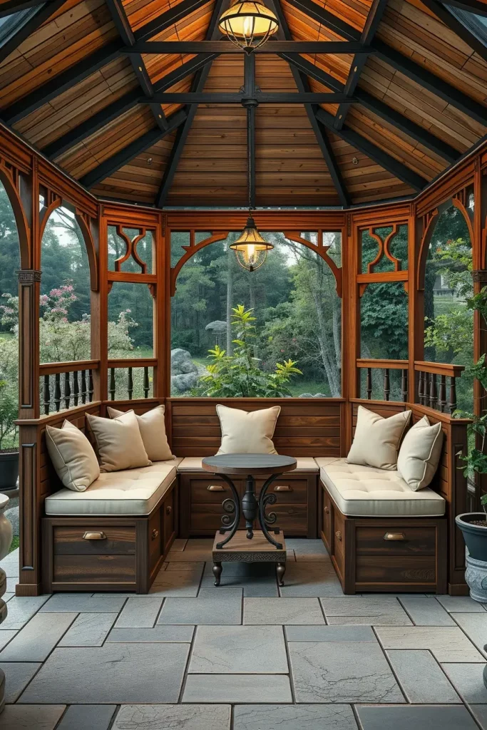 62 Cozy Outdoor Gazebo Ideas to Transform Your Backyard into a Relaxing Retreat