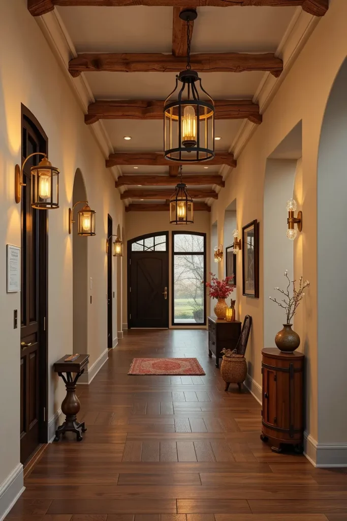 61 Modern Rustic Hallway Ideas to Elevate Your Entryway with Warmth and Style