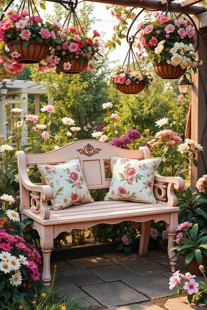 63 Elegant Garden Bench Ideas to Elevate Your Outdoor Space with Style