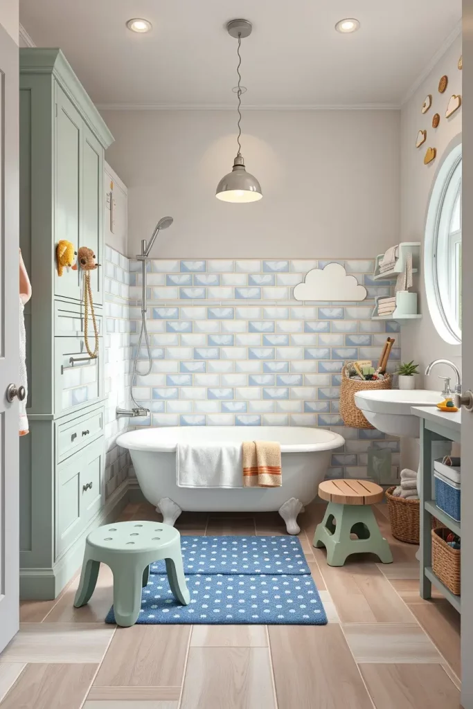 61 Sage and Blue Bathroom Ideas for a Calm and Stylish Space