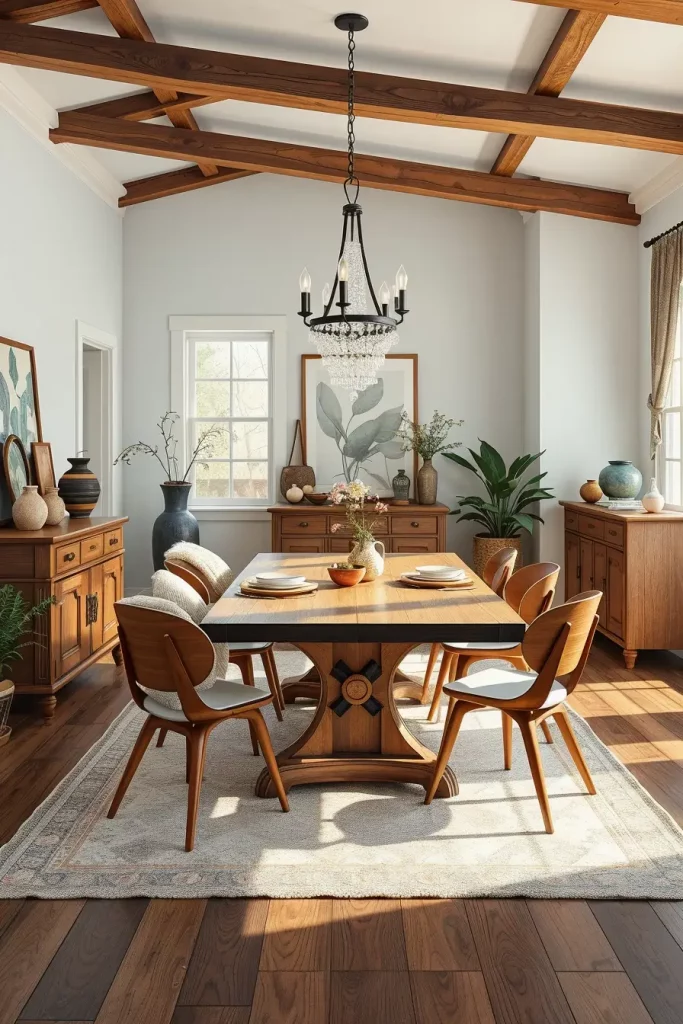 64 Organic Modern Dining Room Ideas for a Natural Yet Stylish Look