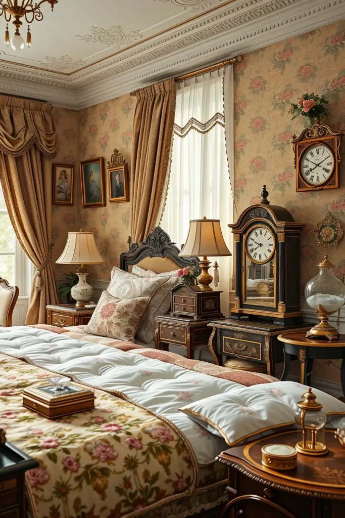 61 Grandmacore Bedroom Ideas to Create a Cozy Vintage-Inspired Retreat